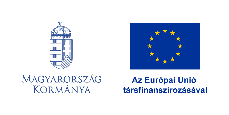 Magyarország Kormánya – Az Európai Unió társfinanszírozásával